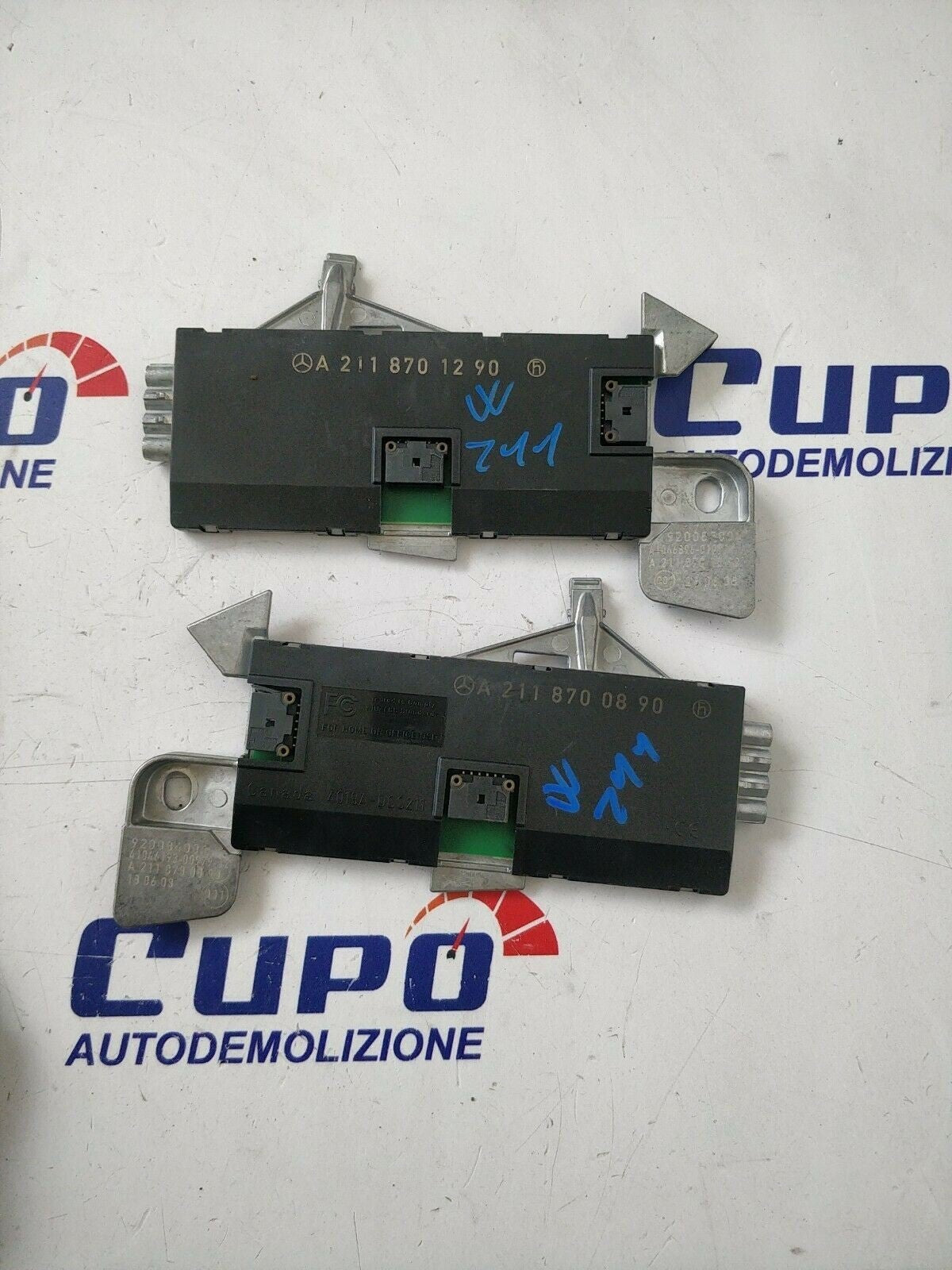 Mercedes E W211Centralina Antenna A2118701290 + A2118700890