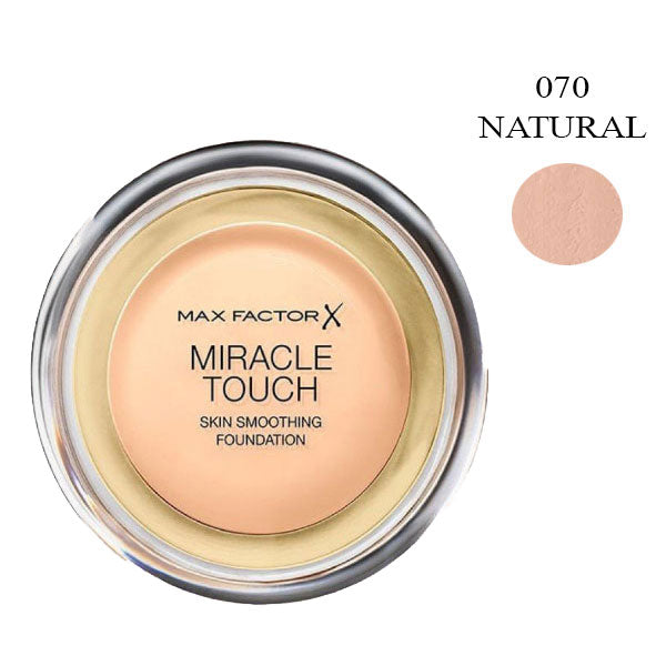 MAX FACTOR MIRACLE TOUCH LIQUID ILLUSION FOUNDATION NATURAL 070 - BIBA-RICAMBI