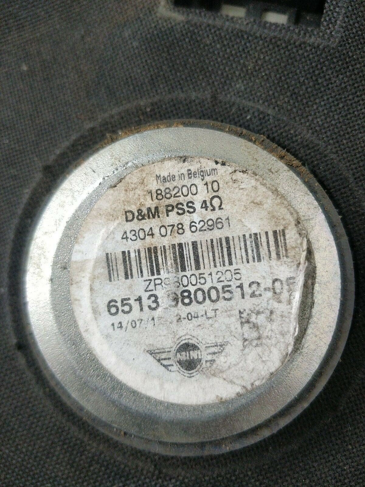 Mini r60 r61 Subwoofer SX 6513 9800511 - BIBA-RICAMBI
