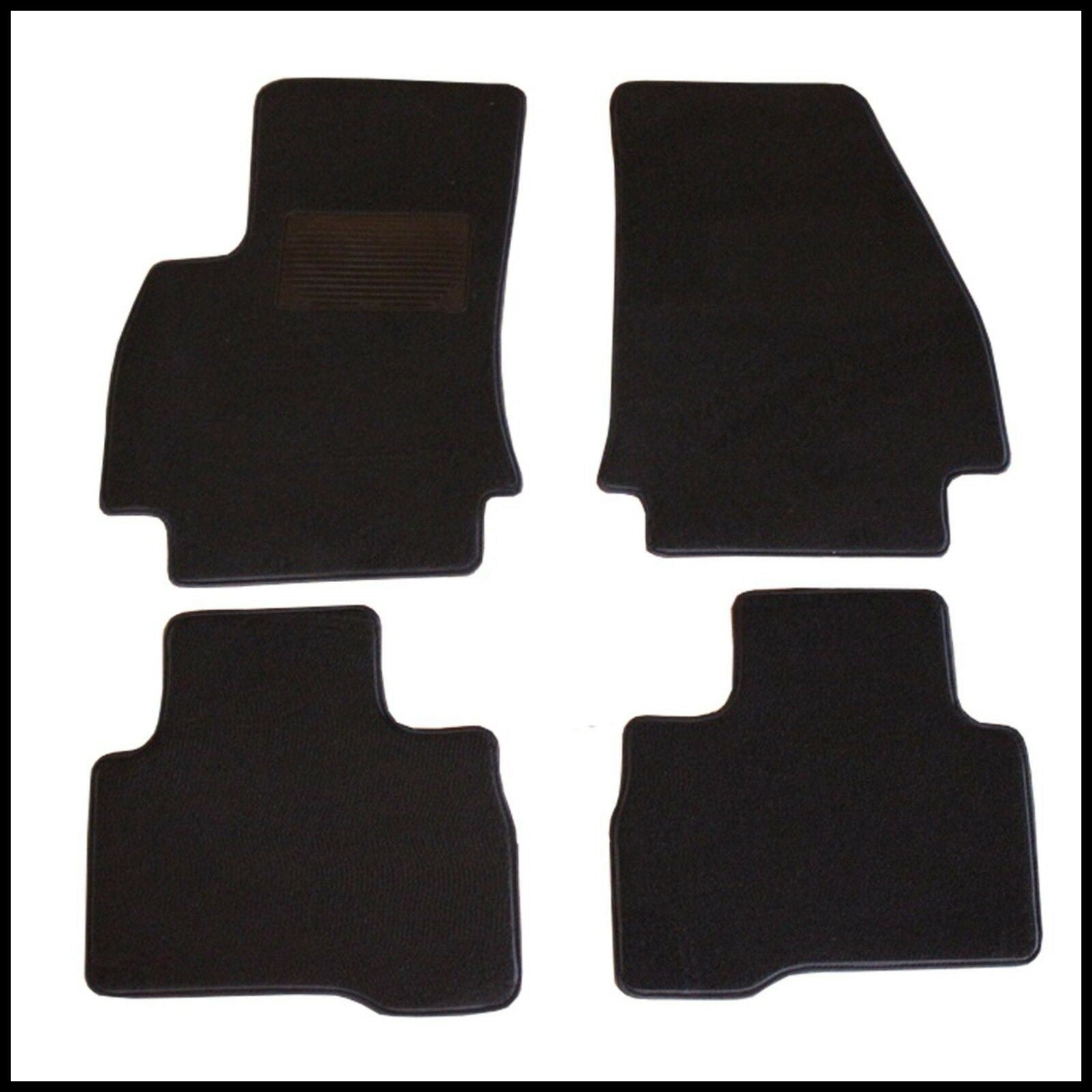 Kit 4 Tappetini In Moquette Compatibili Per Alfa Romeo Mito dal 2008> BIBA-RICAMBI