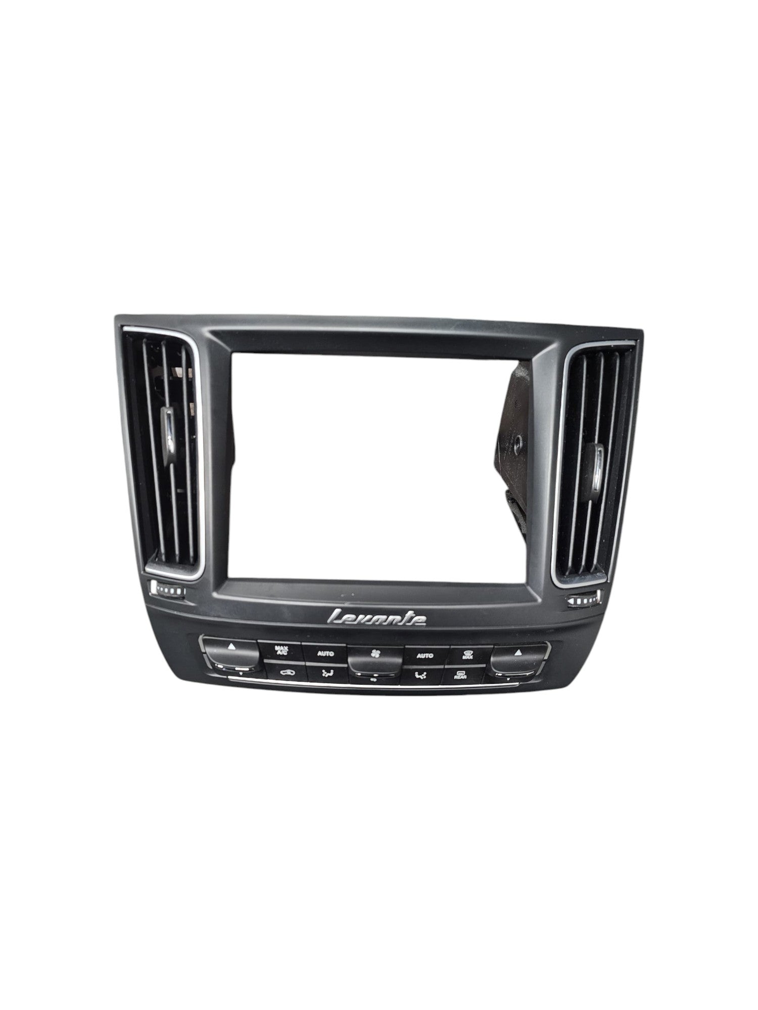 Modanatura Autoradio con Bocchette Aria + Comandi Clima Maserati Levante Cod:06701263230 (2016->)