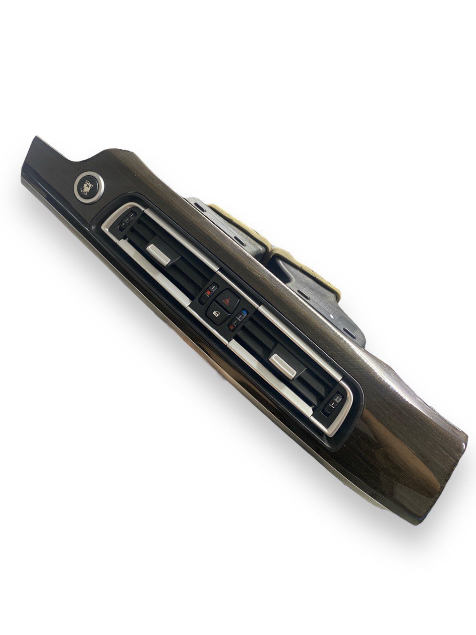 Modanatura centrale anteriore ( Pulsante Start & Stop, Bocchette aria, 4 Frecce e chiusura porte ) BMW Serie 7 ( F02 - 2015 ) cod. 9112151