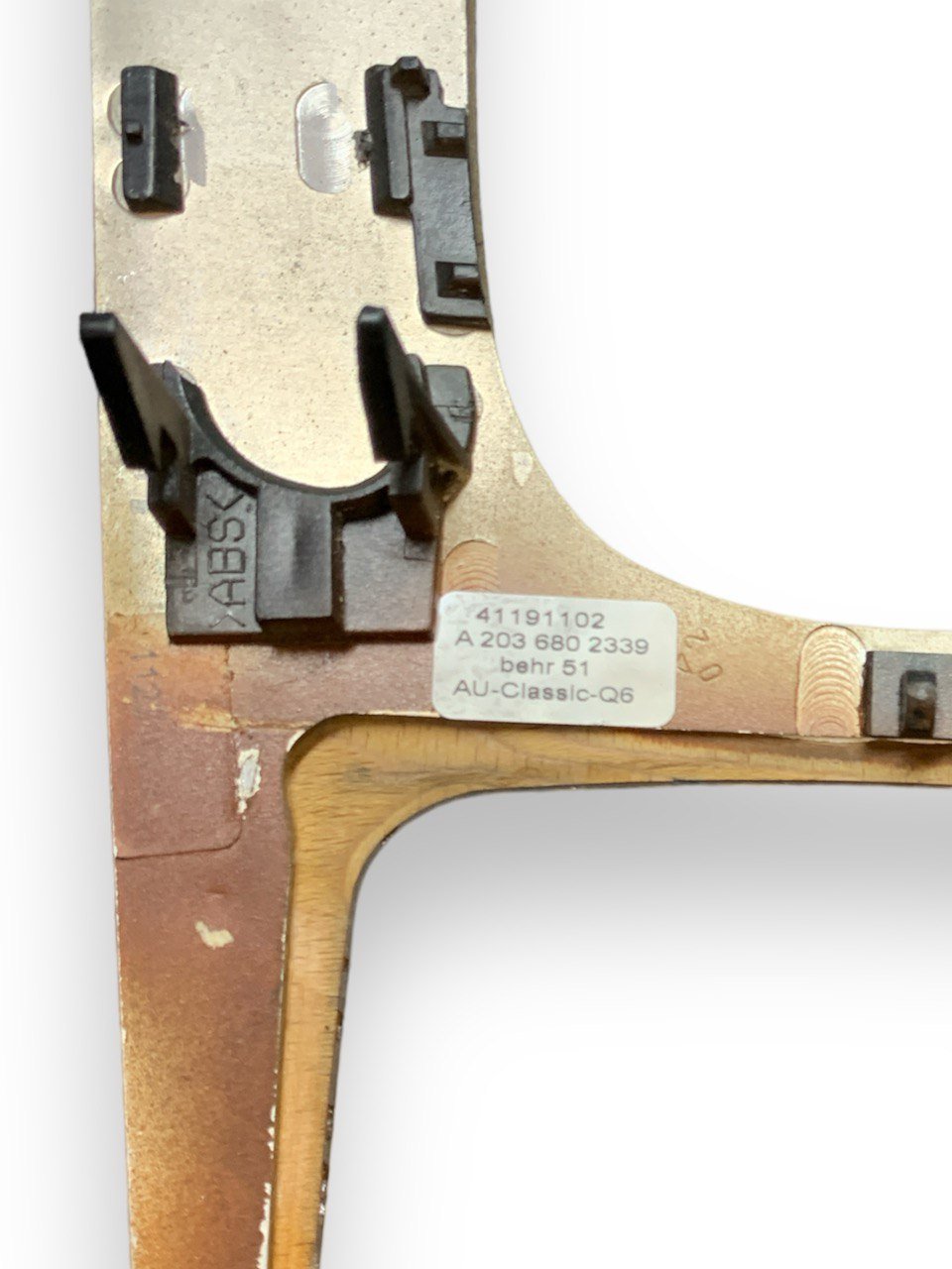 Modanatura Console Cambio Interna Centrale Mercedes Classe C W203 (2005) cod.a2036802339