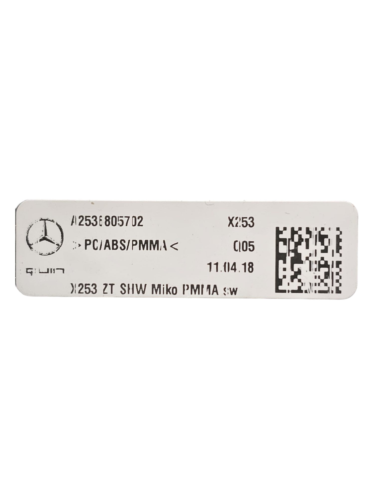 Modanatura Console Centrale Mercedes GLC X253 + Bocchette Cod:A2536805702 (2015-2022)
