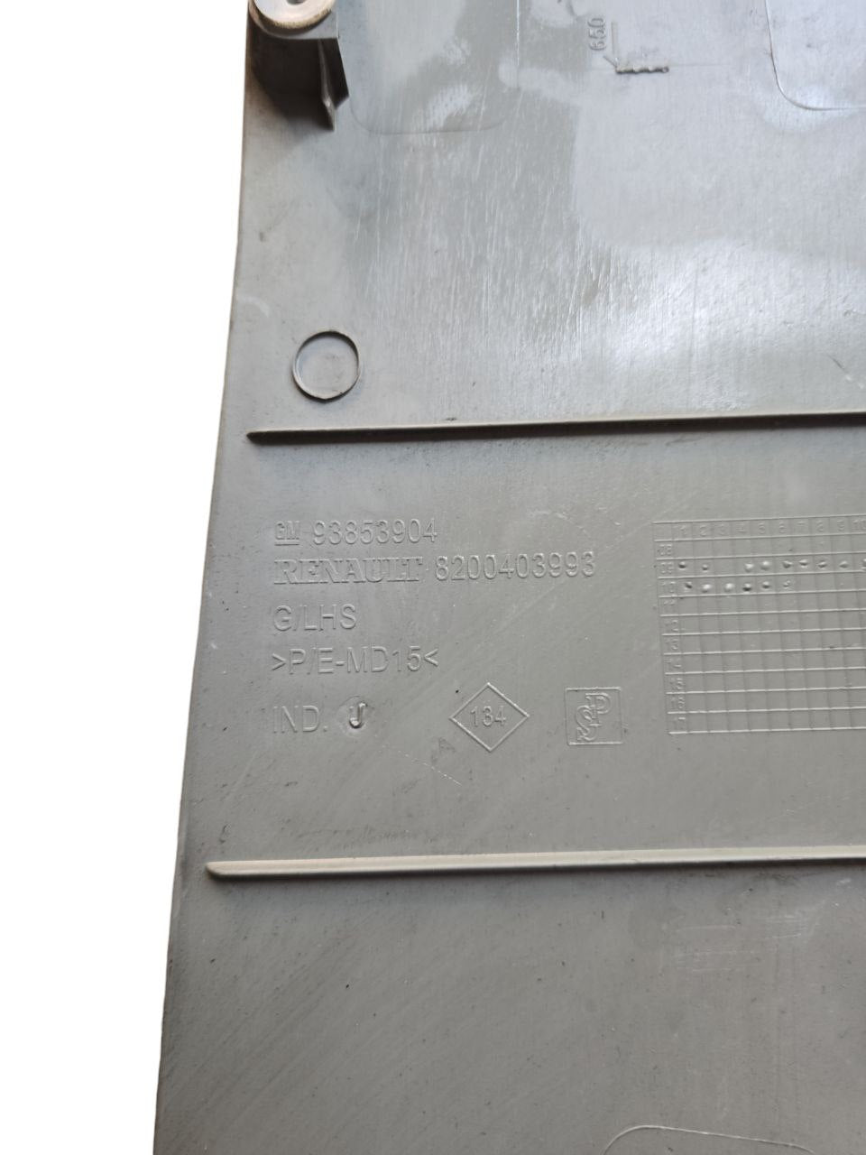 MODANATURA INTERNA PIANTONE SINISTRO OPEL VIVARO A / TRAFIC Cod : 8200403993 (2001-2014)