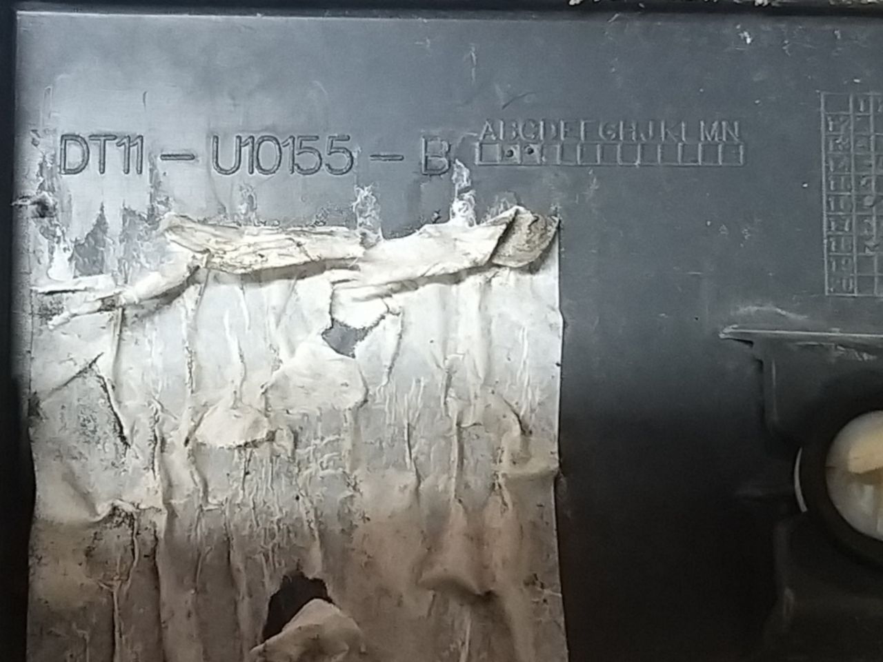Modanatura Minigonna Sottoporta Sinistra Ford Transit  / Connect / Turneo ( 2018 ) Cod : DT11U10155