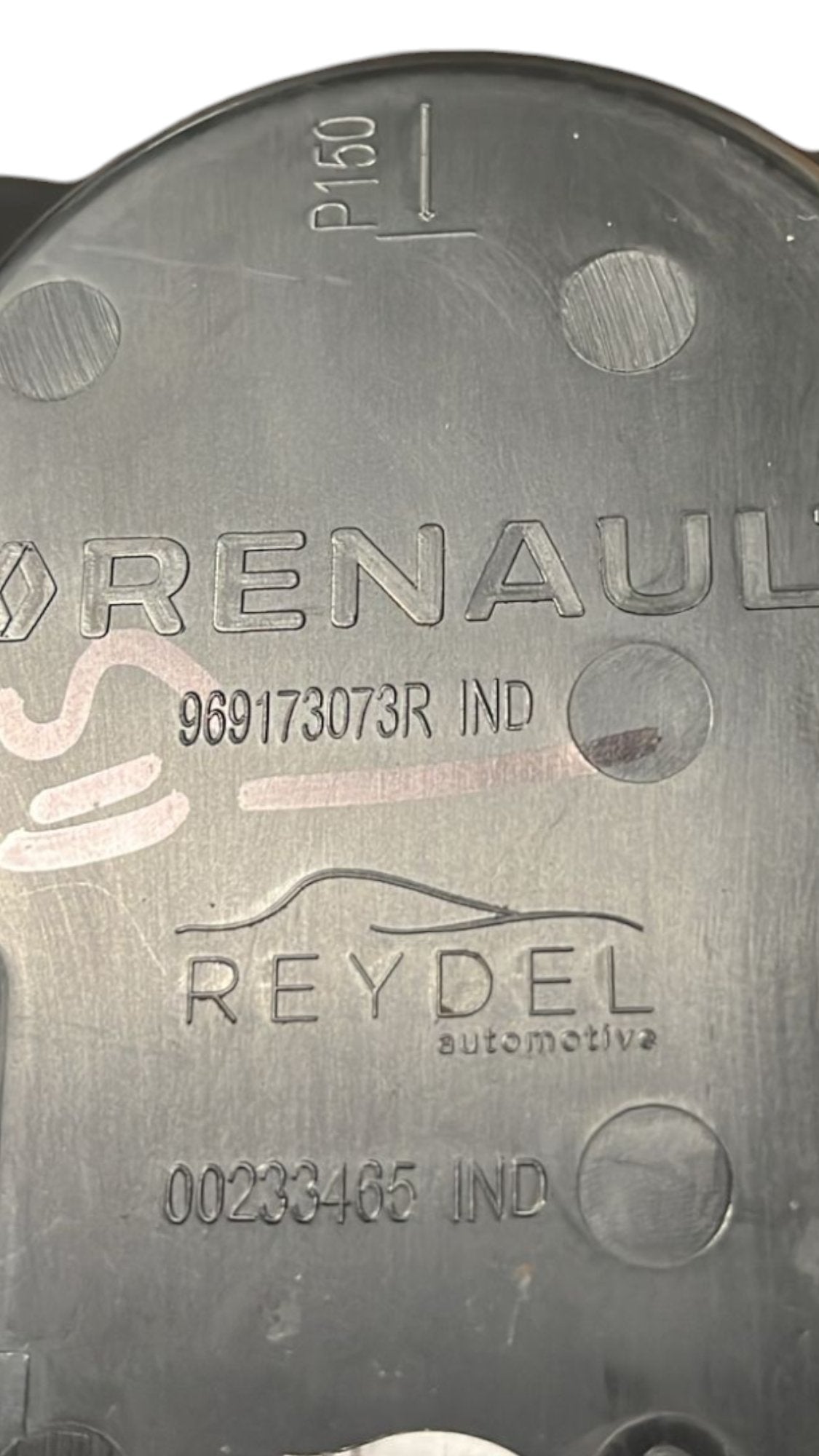 Modanatura tunnel centrale Renault Captur II (2019->) cod.969173073R + porta bevande + pulsante freno di stazionamento
