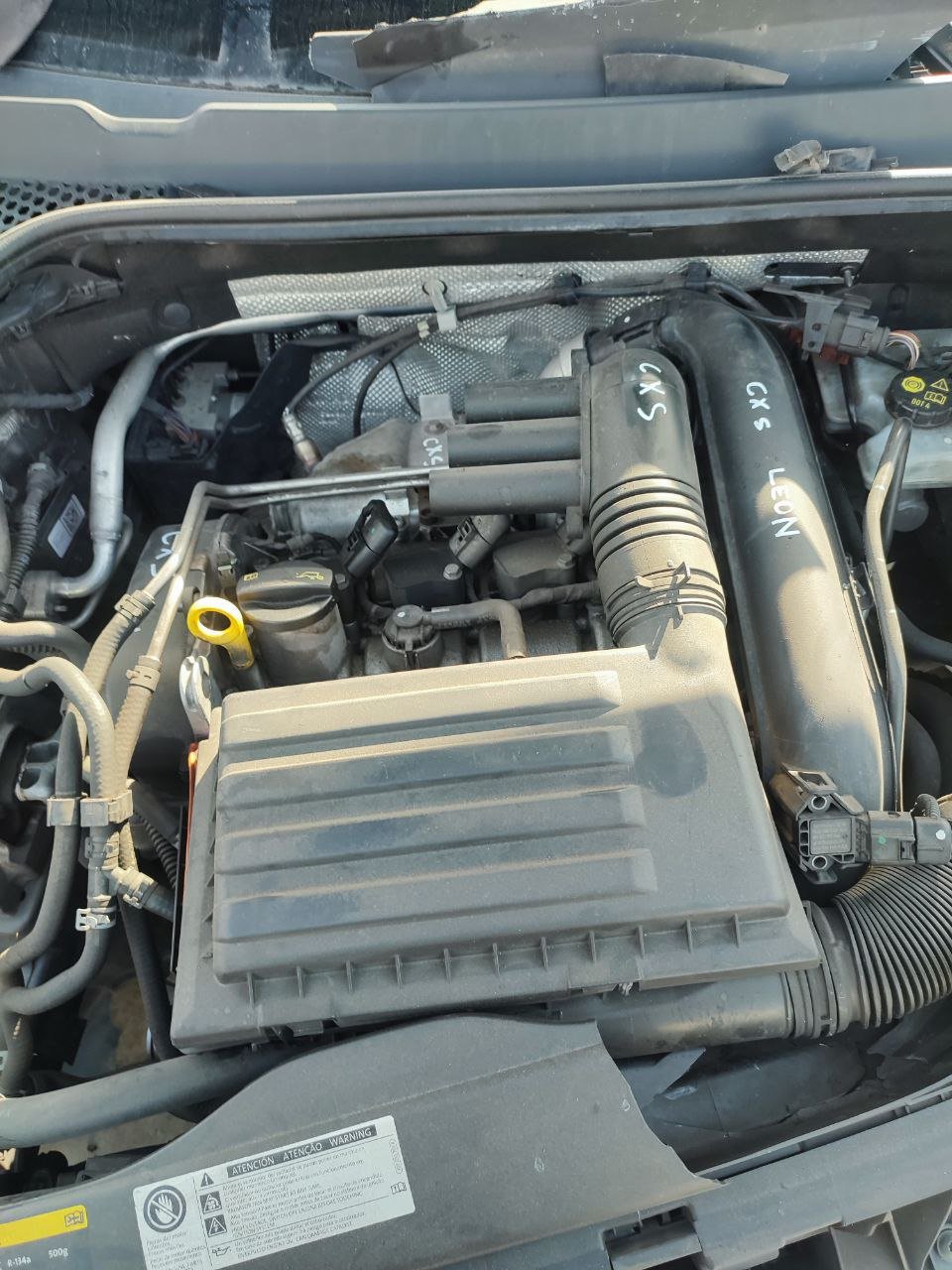 Motore Seat Leon ( mk3 - 2018 ) 1.4 benzina 122 cv / 90 Kw cod cxs