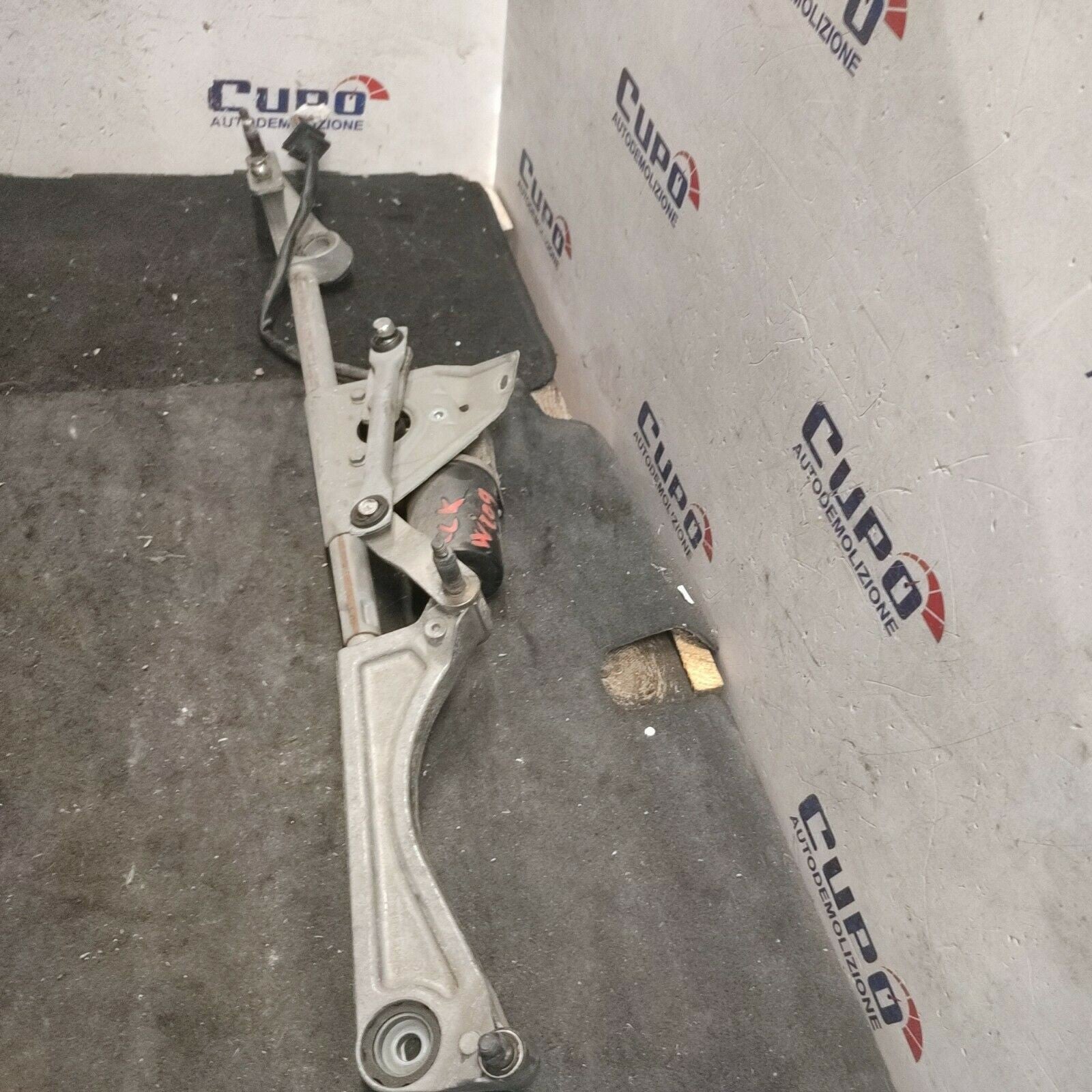 Motore TERGICRISTALLO TANDEM anteriore MERCEDES-BENZ CLK (c209) 2002/2010 404518 - BIBA-RICAMBI