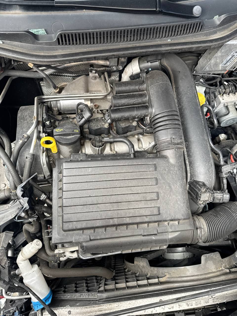 Motore Volkswagen Polo 6R ( 2016 ) 1.2 Benzina 66kw 90cv cod : CJZ