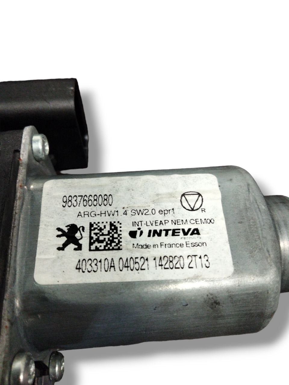Motorino alzavetri posteriore sinistro Peugeot 308 Sw / 508 (2007-2014)cod.9837668080