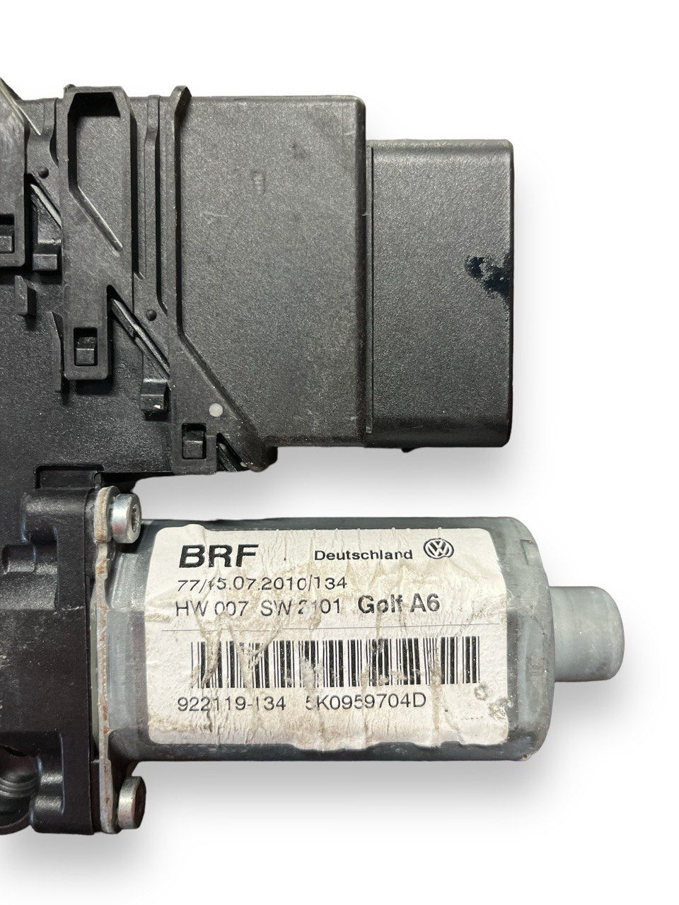 Motorino Alzavetro posteriore destro Volkswagen Golf VI (2008-2012) COD:5K0959704D