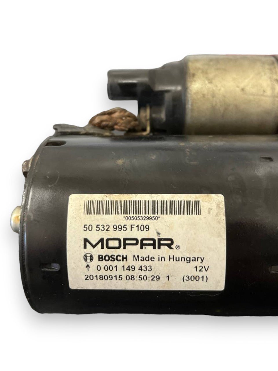 Motorino Avviamento Alfa Romeo Stelvio 2.2 Diesel  COD:50532995F109-0001149433 (2016>)