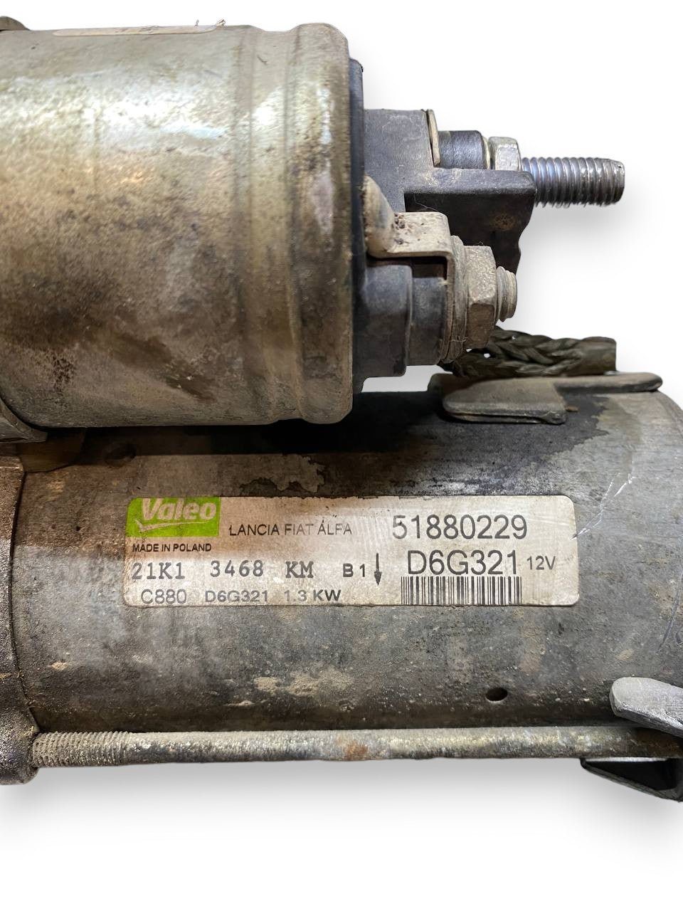 Motorino Avviamento Fiat Grande Punto 1.3 Diesel ( 2005 - 2012 ) Cod: 51880229