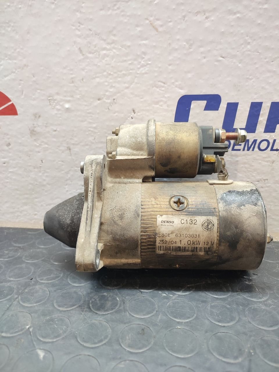 Motorino avviamento FIAT IDEA 1.4 b (2005) cod: 63103031 - BIBA-RICAMBI