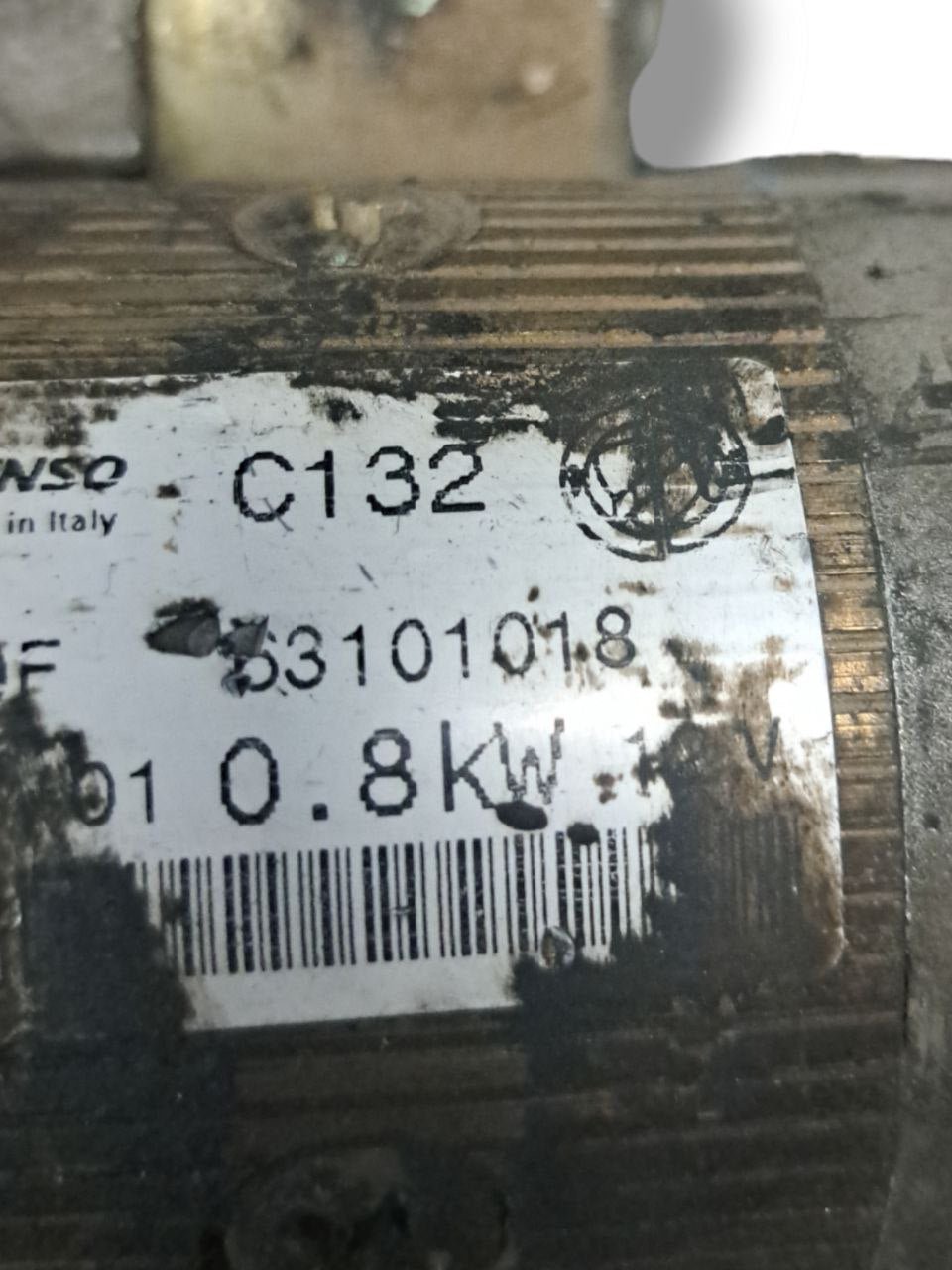 Motorino Avviamento Fiat Punto 1.2 Benzina (1999-2010) COD:63101018