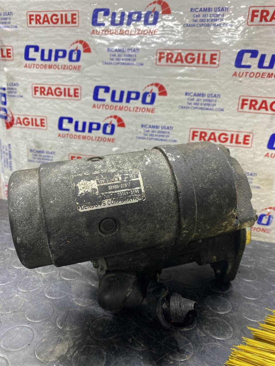 Motorino avviamento kia carens cod: 3610027010
