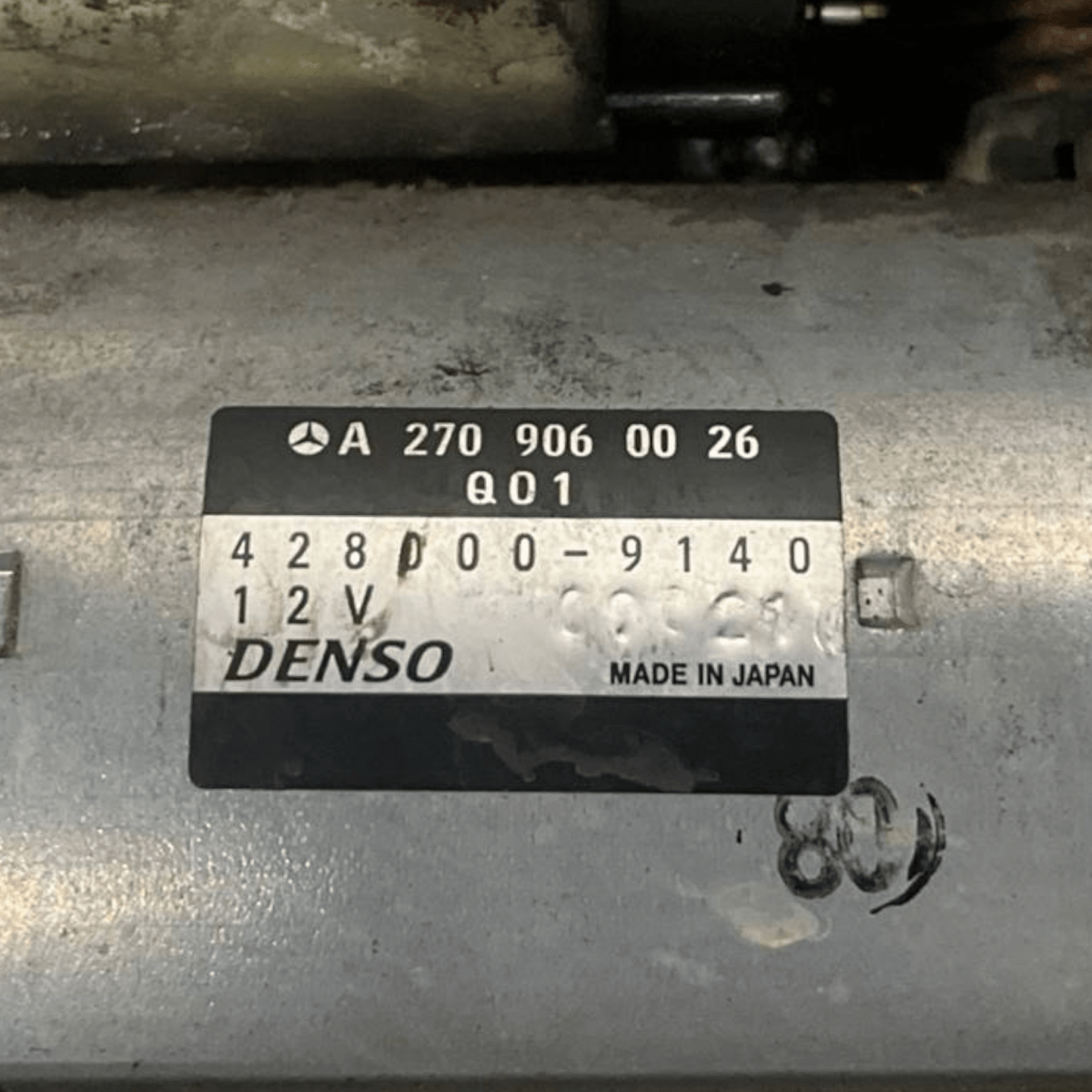 Motorino Avviamento Mercedes - Benz Classe A W176 1.5 Diesel (2012 al 2018) cod: 428000-9140
