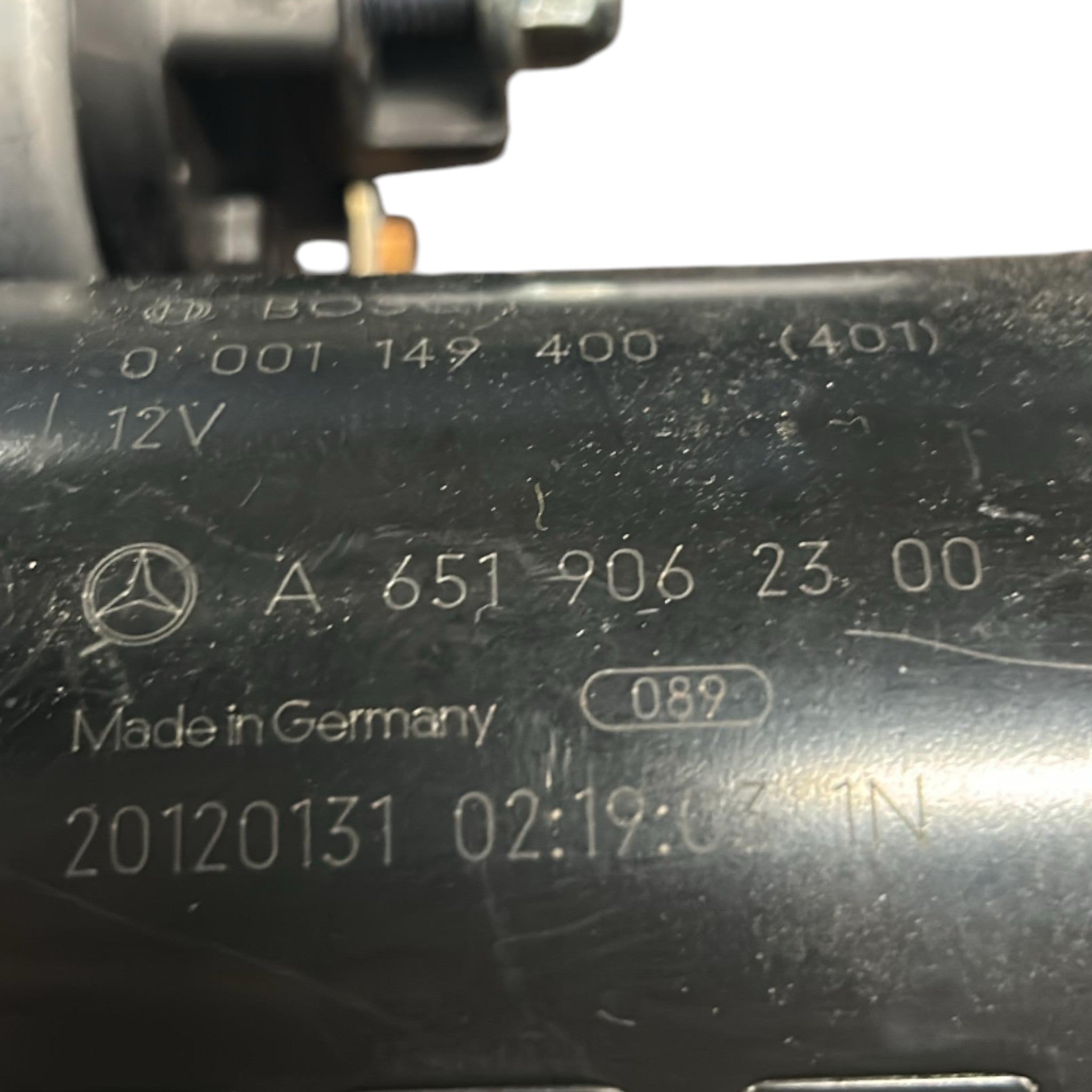 Motorino Avviamento Mercedes Benz Classe E (W212) cod.A6519062300 2.2 Diesel (2009 > 2016)