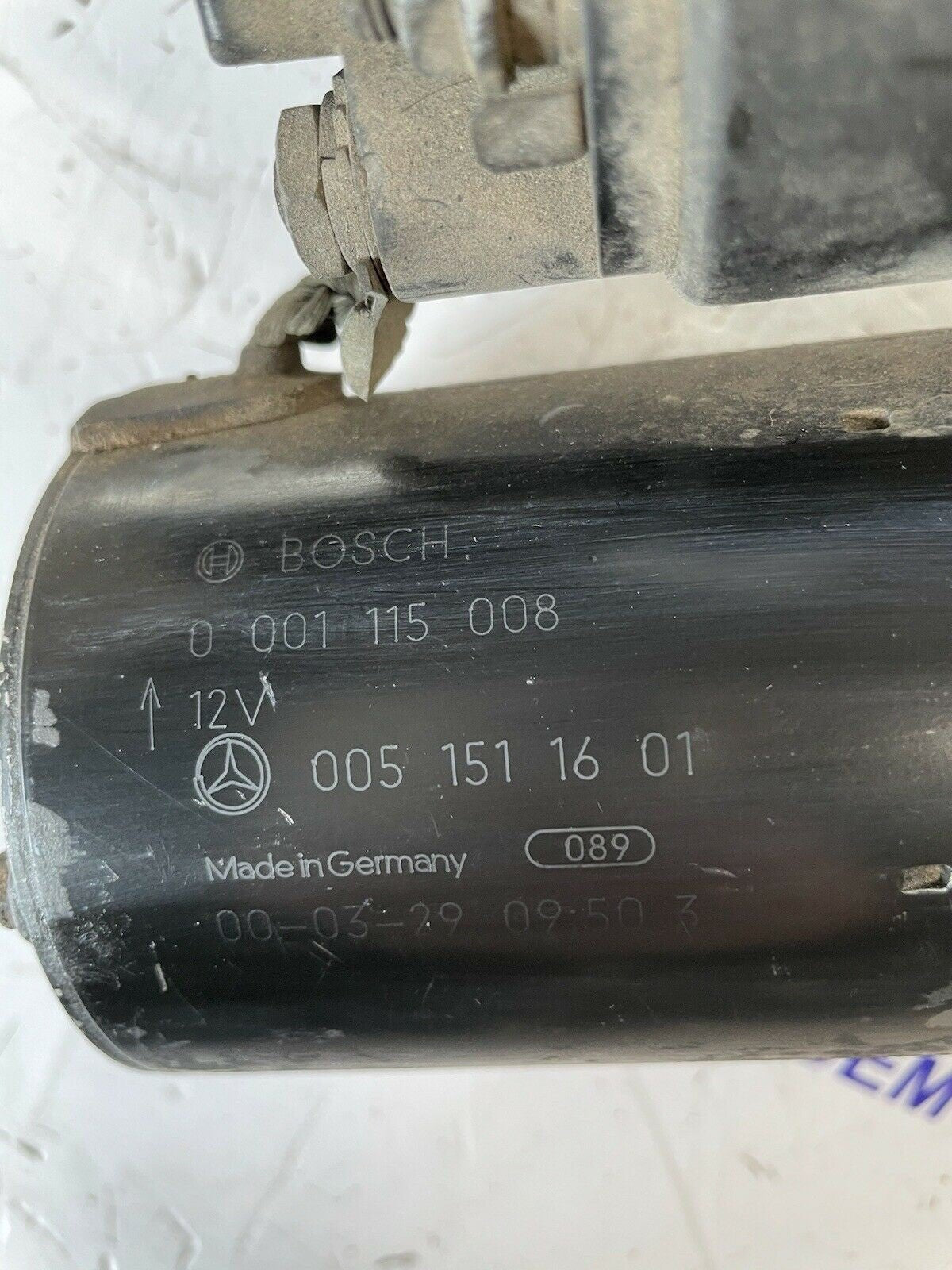 Motorino Avviamento MERCEDES CLASSE A170CDI(w168/w169)  M8T75071  0051511601