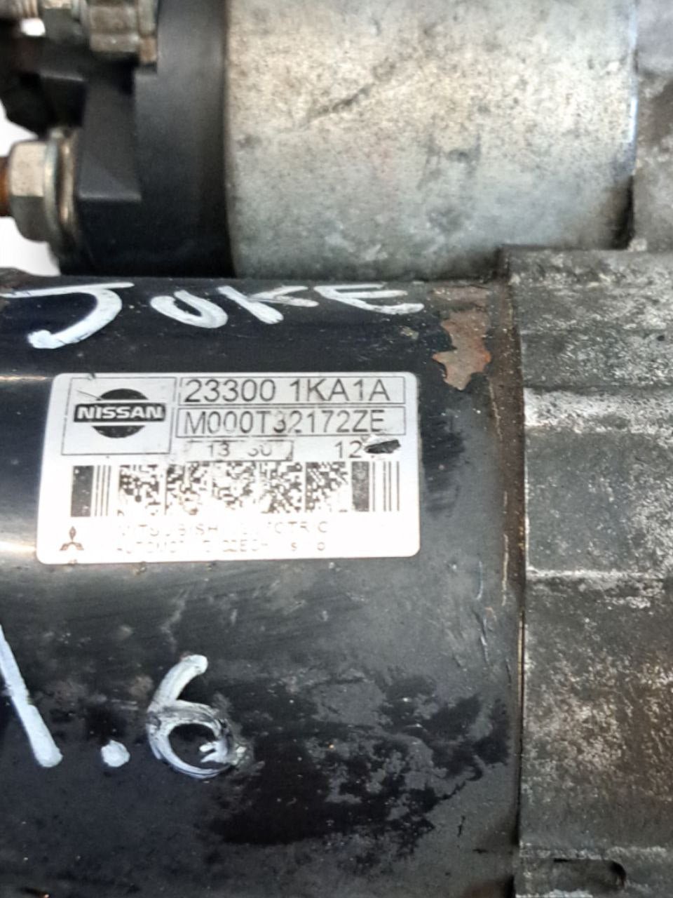 Motorino Avviamento Nissan JukeF15 1.6 Benzina ( 2010- 2013 ) COD:233001KA1A