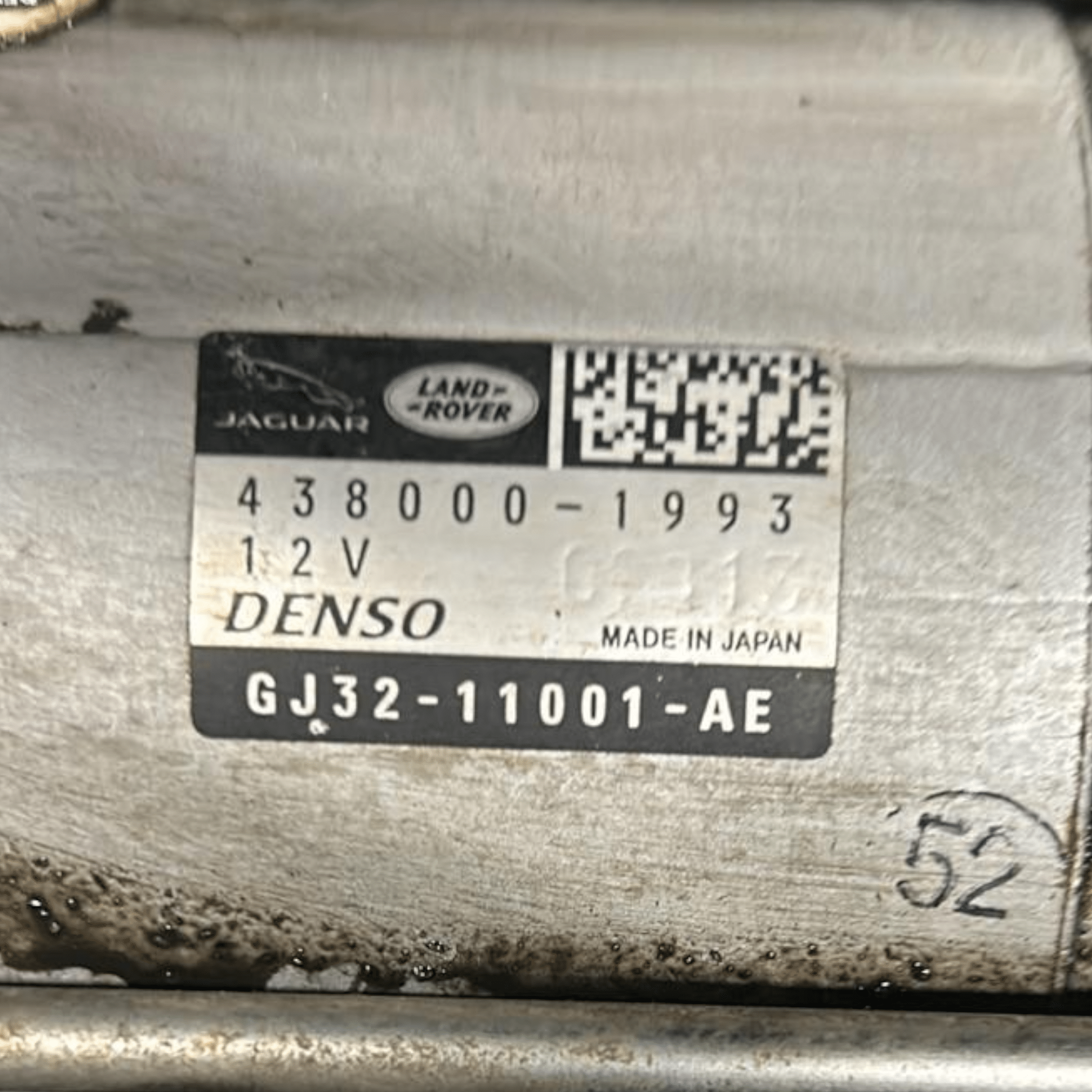 Motorino Avviamento Range Rover Evoque 2.0 Diesel cod:438000-1993 (2011 > 2018)
