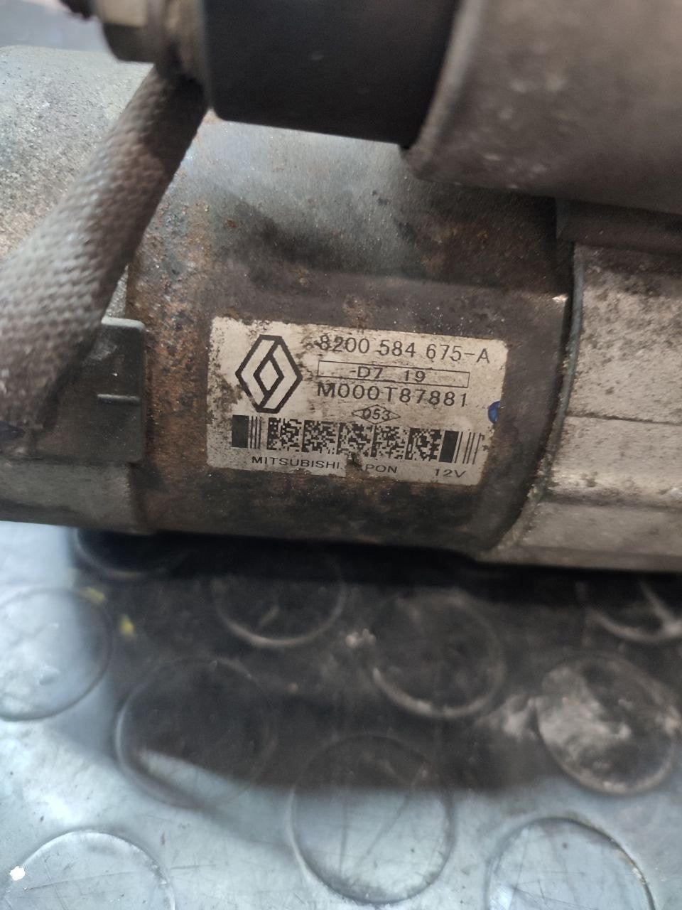 Motorino avviamento RENAULT MEGANE II / SCENIC 1.5 DCI cod: 8200584675A