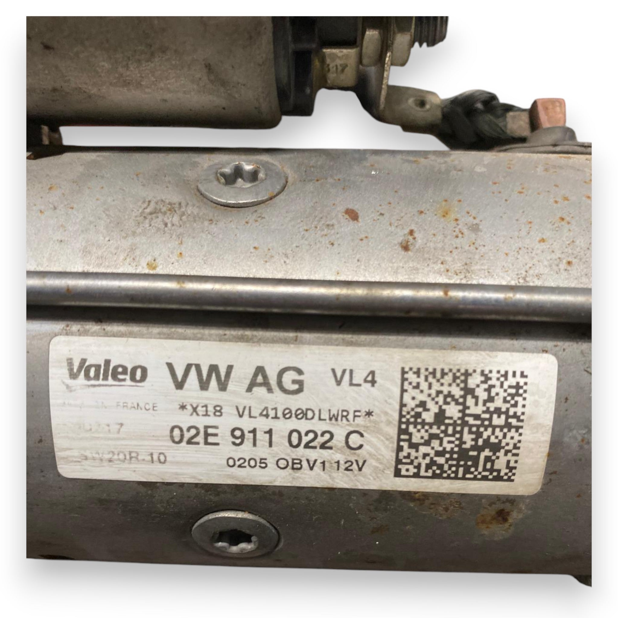 Motorino avviamento Volkswagen Golf 7.5 2.0 Diesel (2016-2018) Cod: 02E911022C
