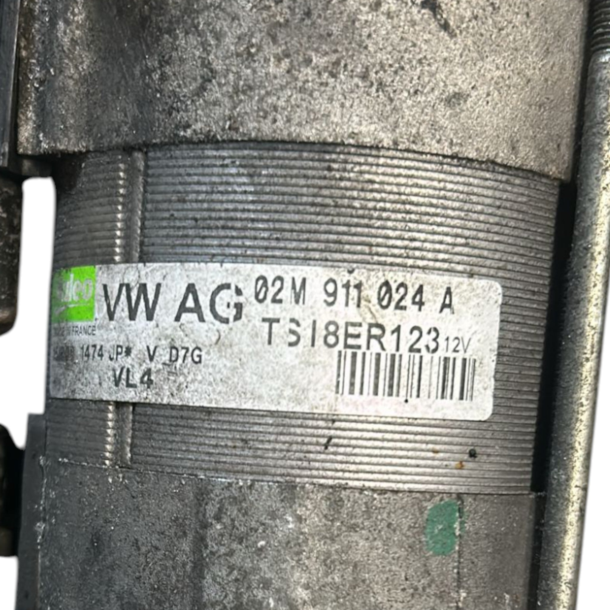 Motorino Avviamento Volkswagen Golf VI 2.0 Diesel cod:02M911024A (2008 > 2021)