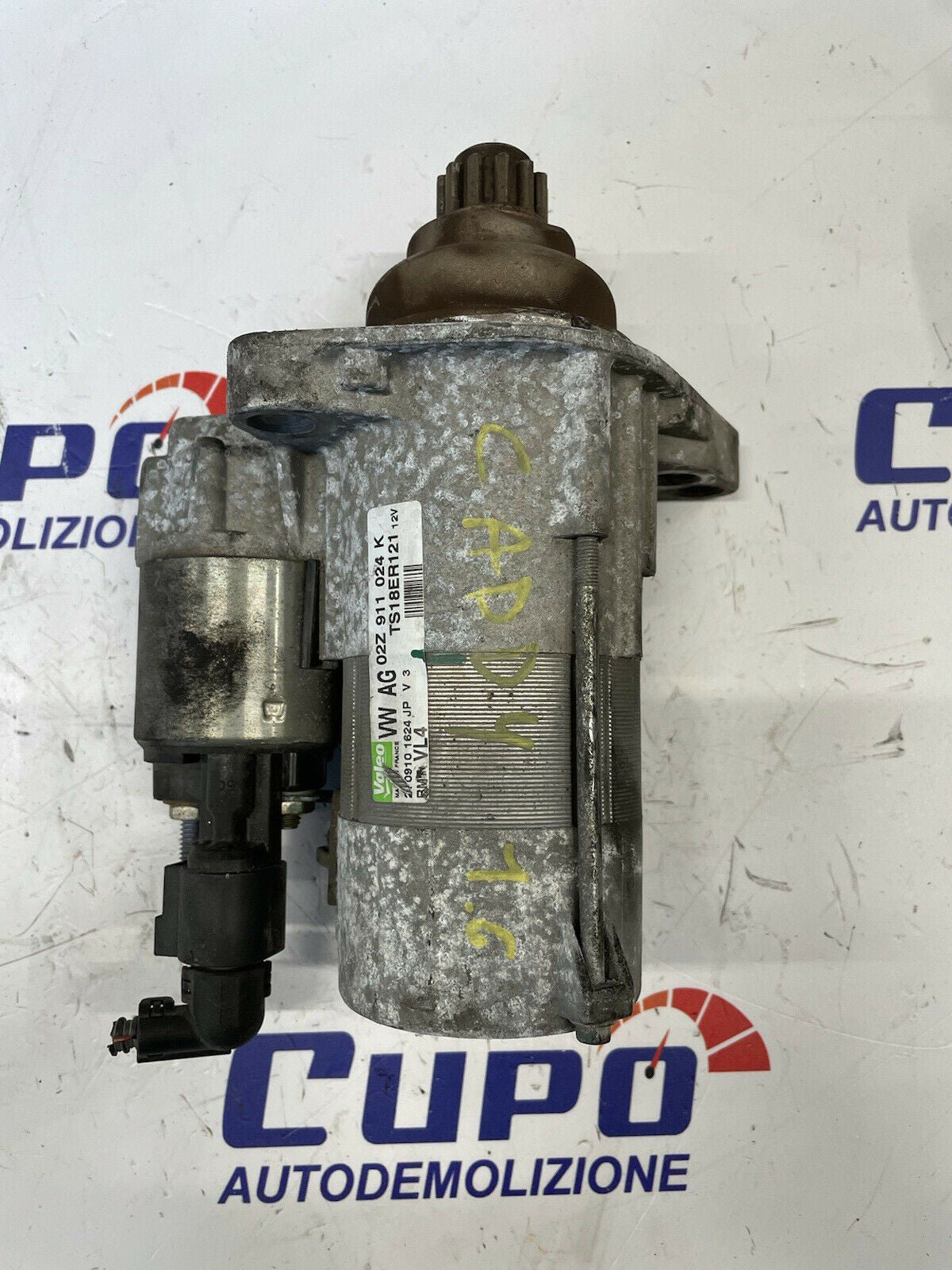 Motorino Avviamento VW 1.2/1.6 TDI POLO(09 in poi)/CADDY/A3/LEON   02Z 911 024 K