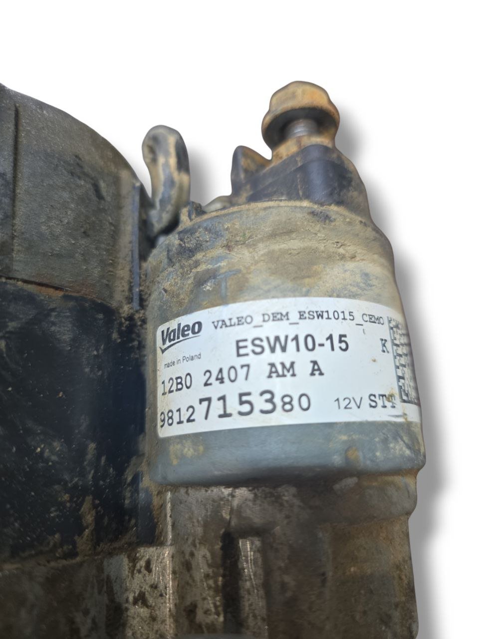 Motorino D' Avviamento Citroen C3 1.2 Benzina ( 2016 > ) Cod : 9812715380