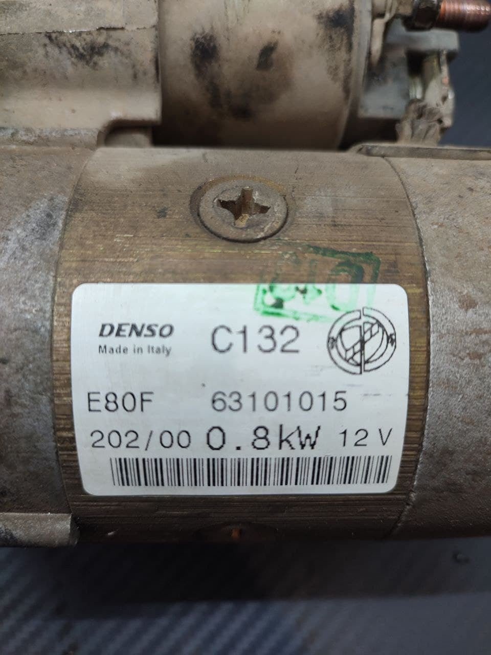Motorino d'avviamento Fiat Punto ( 188 ) cod 63101015