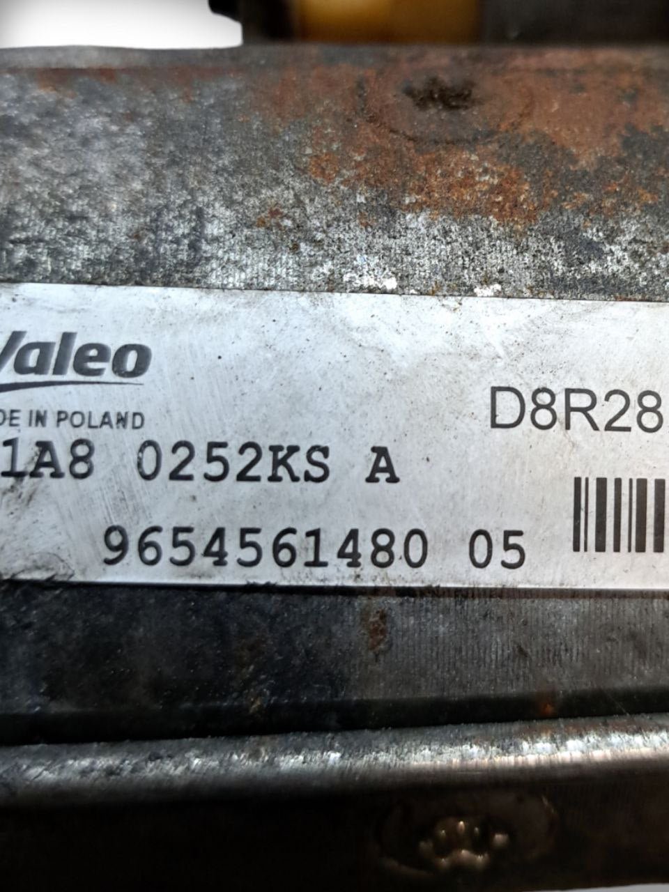 Motorino di avviamento Peugeot 508 SW 2.0hdi (2017) COD:9654561480