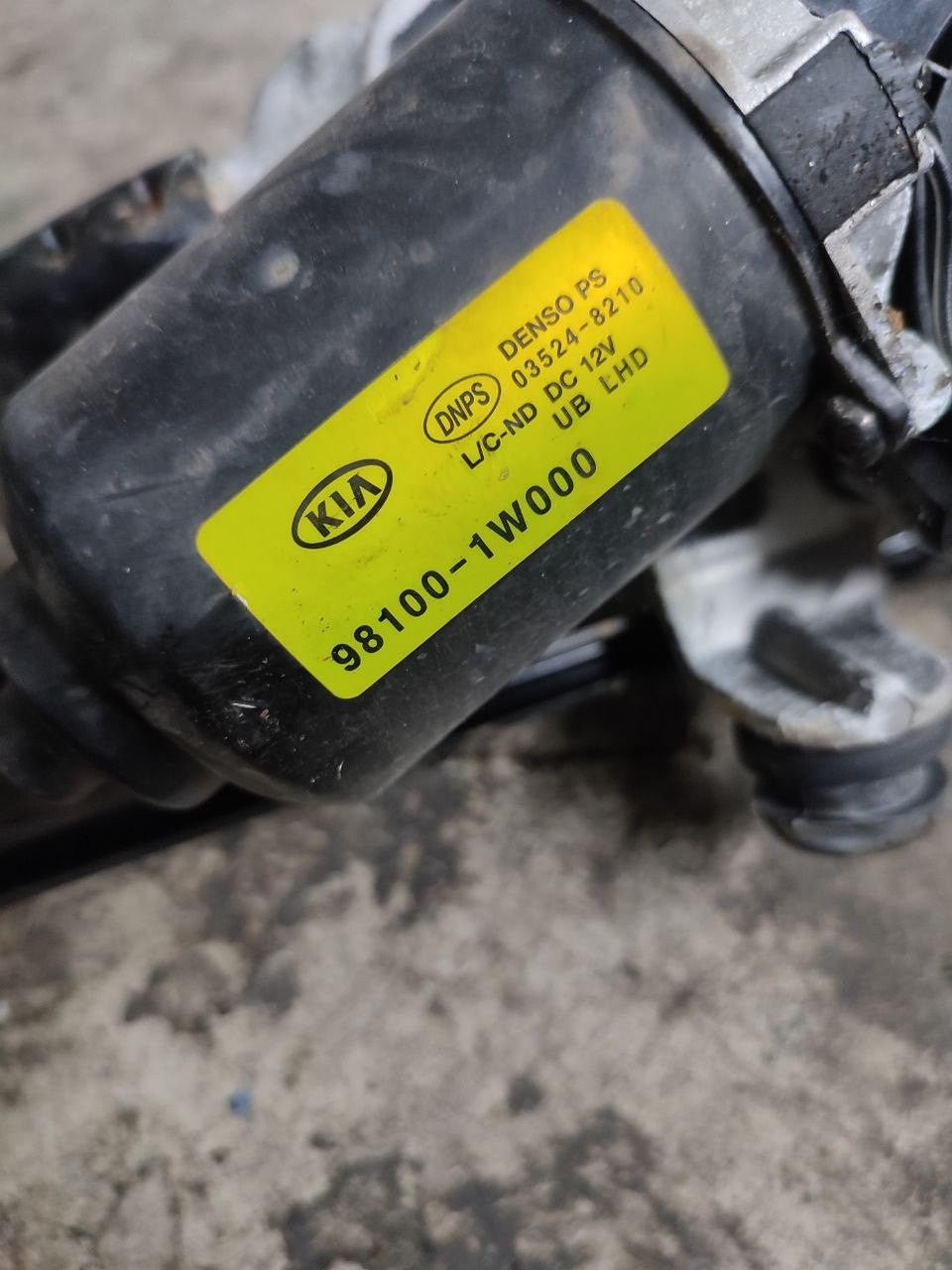 Motorino tergicristalli anteriore Kia Rio ( III - UB - 2014 ) 1.1 crdi cod 98100-1w000