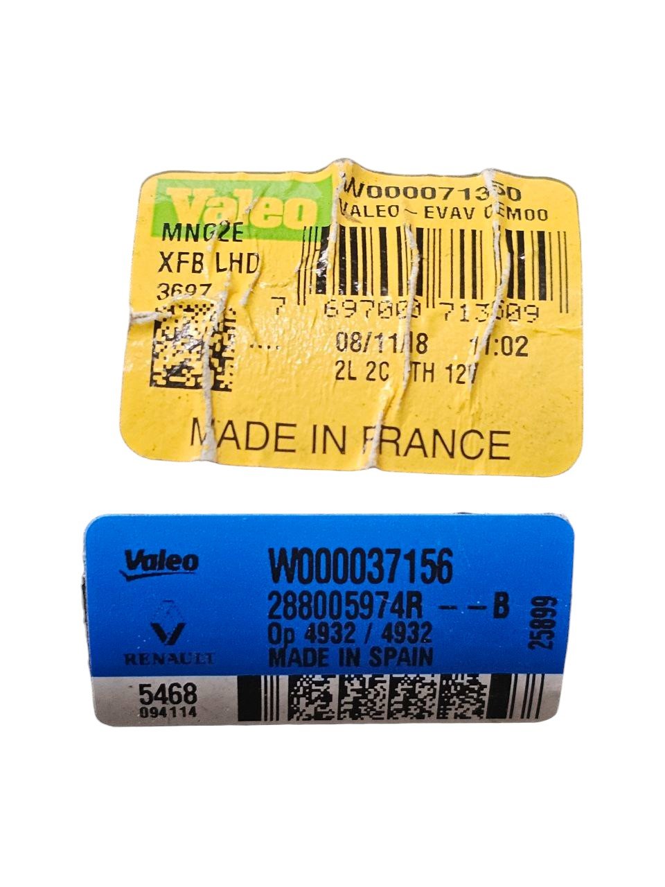 Motorino Tergicristalli Anteriore Renault Megane IV Cod:288005974R (2015->)
