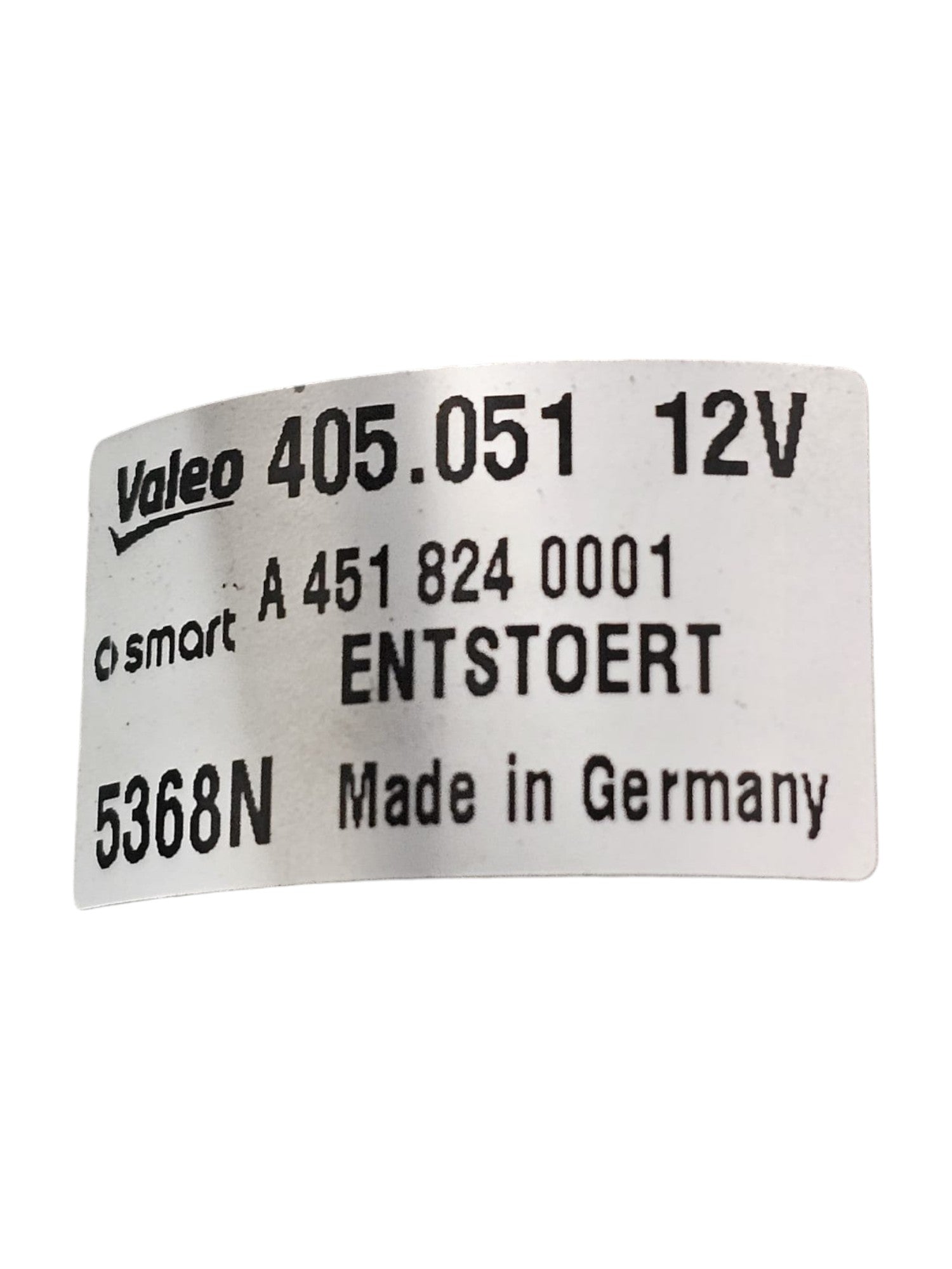 Motorino Tergicristalli Anteriore Smart ForTwo W451 Cod:A4518240001 (2007-2015)