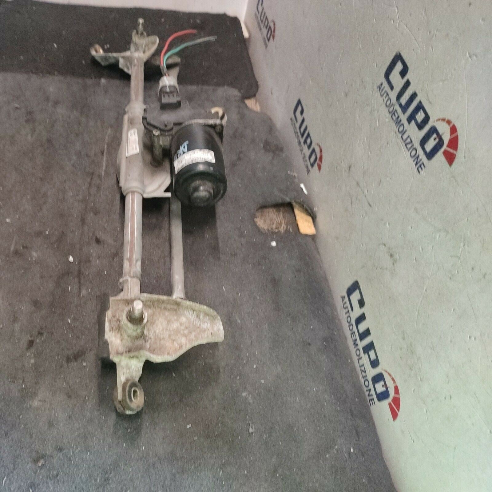 MOTORINO Tergicristalli con TANDEM  VALEO DR 5 ANNO (2007-2014) ZD15317A - BIBA-RICAMBI