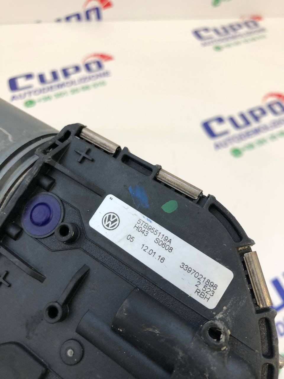 motorino tergicristalli con tiranteria volkswagen touran 5t 5tb955023a 5tb955119a
