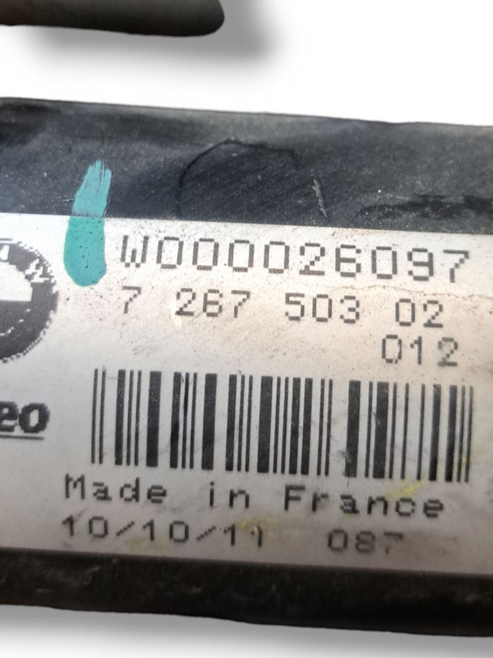 Motorino tergicristallo anteriore Bmw Serie 1 F20 / F21 / F30 2.0 diesel ( 2011 - 2019 ) COD:726750302