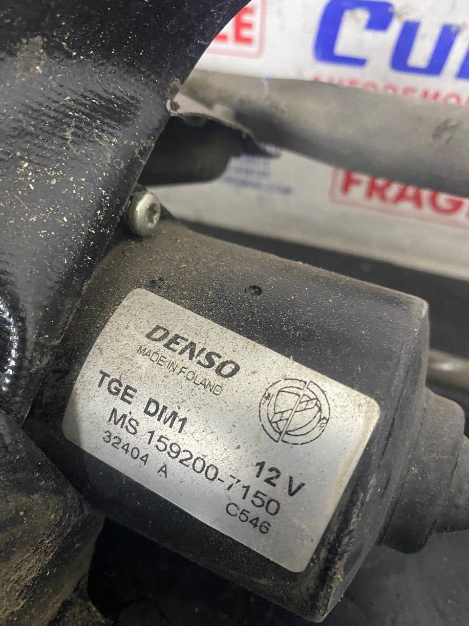 Motorino tergicristallo anteriore Fiat Panda (2004) cod: ms159200-7150