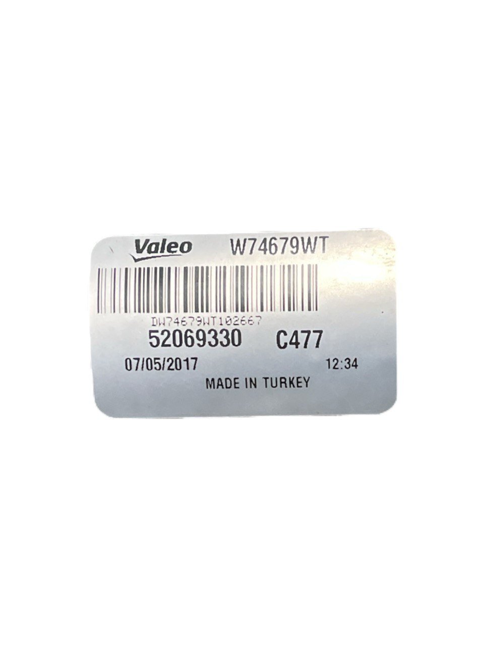 Motorino Tergicristallo Anteriore Fiat Tipo (2015>) cod:52069330