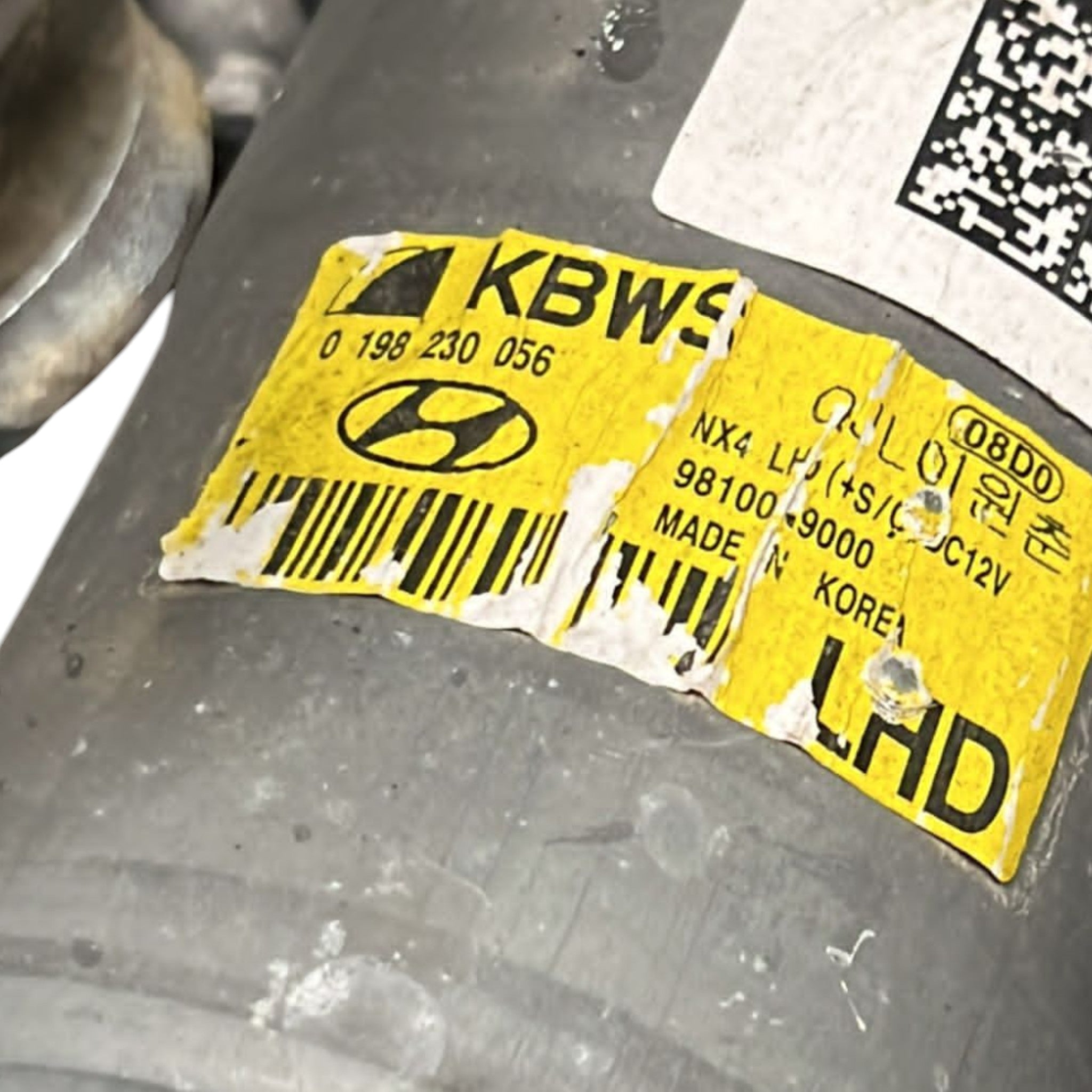 Motorino tergicristallo Anteriore Hyundai Tucson (HEV) cod:0198230056 (2020 >)