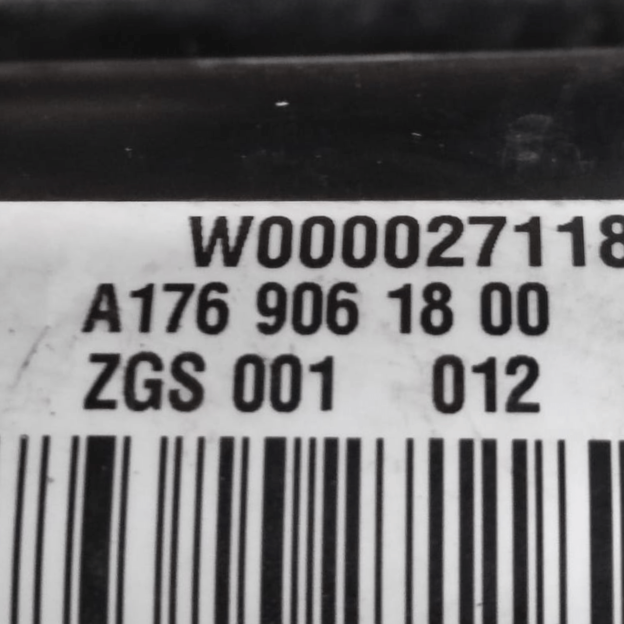 Motorino Tergicristallo Anteriore Mercedes Classe A W176 COD: A1769061800 (2012-2018)