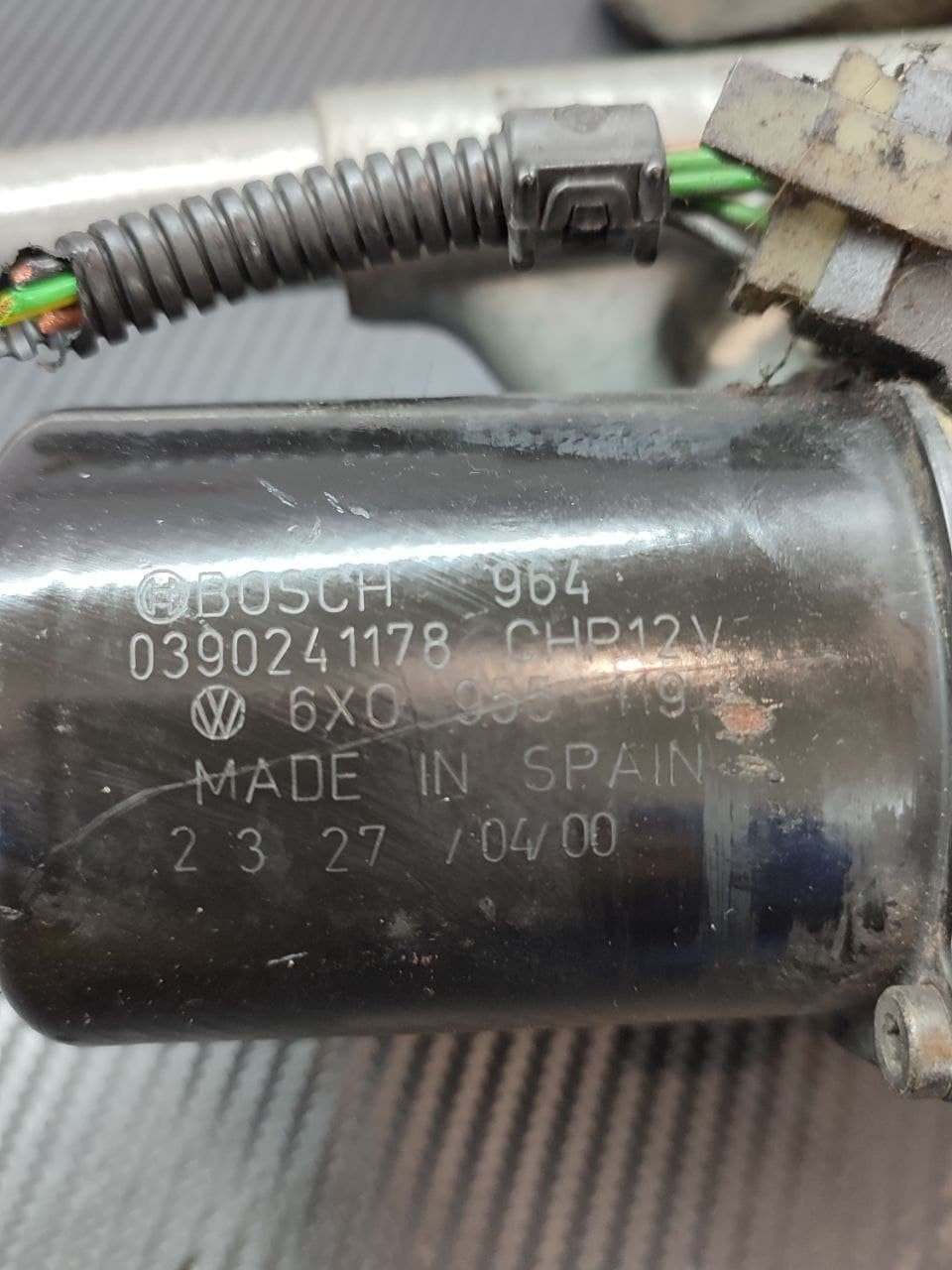 Motorino Tergicristallo Anteriore Volkswagen Polo Cod:0390241178