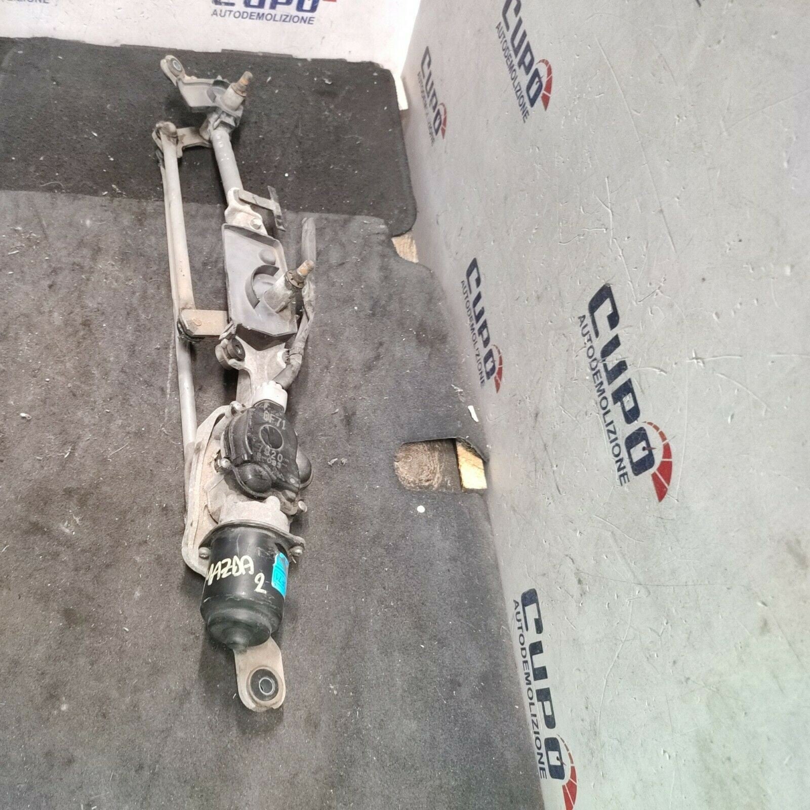 Motorino Tergicristallo Completo Con Tandem  Mazda 2 (2007 2015) 5P Berlina Df71