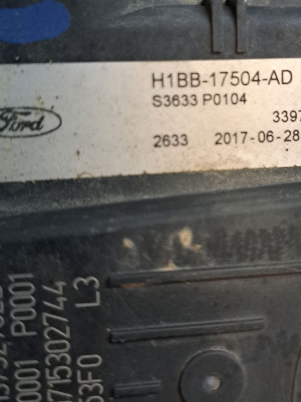 Motorino Tergicristallo Tandem anteriore  Ford Fiesta (2017>) COD:H1BB-17504-AD