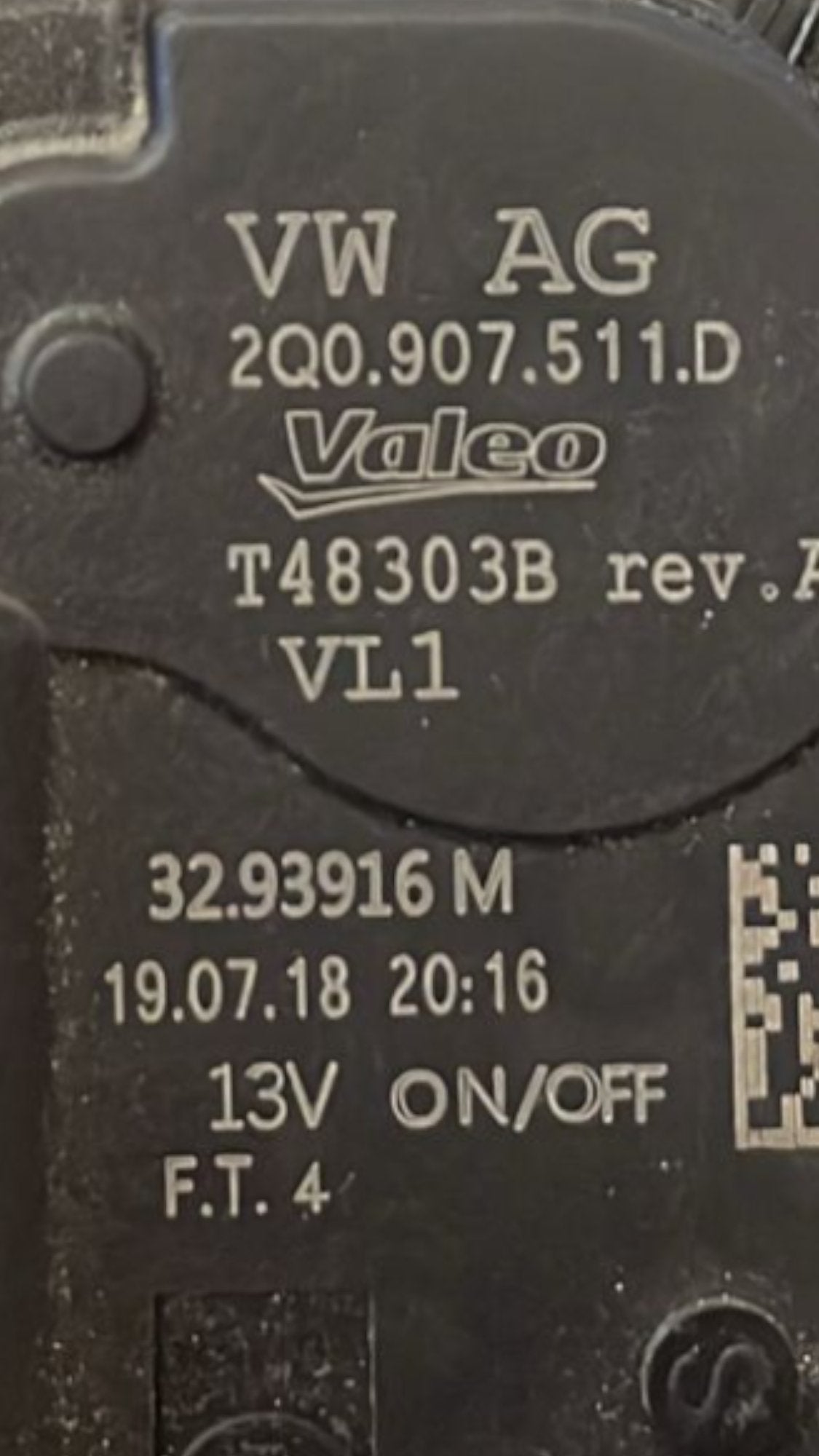 Motorino Ventola Abitacolo Volkswagen Passat (B8) cod:2Q0907511D (2014 > 2023)