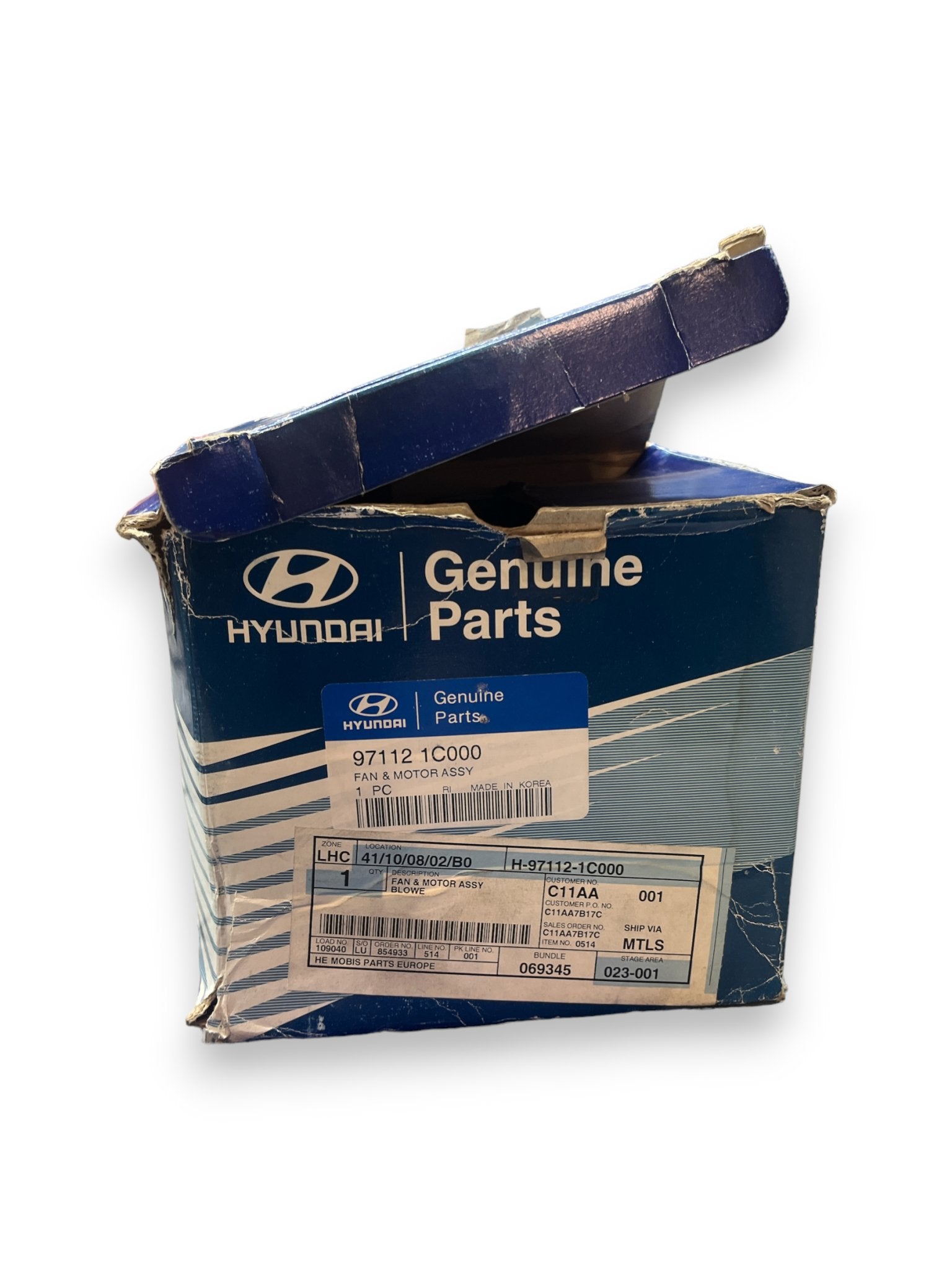 Motorino Ventola Riscaldamento Hyundai Getz ( 2002 - 2008 ) cod : 971121C000