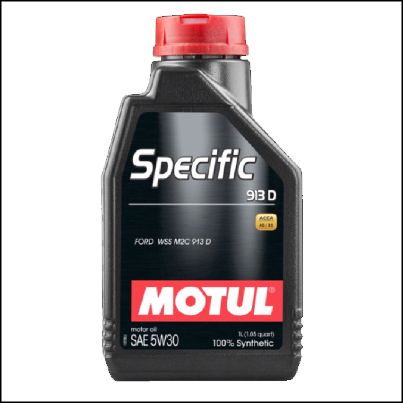 A. Olio Motore Motul 5w30 Full Sintetico Specifico Ford ACEA A5 B5 Ford WSS M2C 913D BIBA-RICAMBI