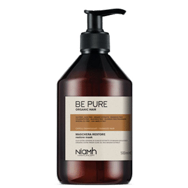 NIAMH BE PURE MASCHERA RESTORE 500 ML - BIBA-RICAMBI